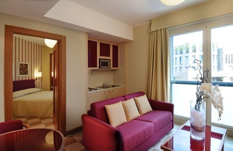 Una Hotels The One Milano Hotel & Residence San Donato Milanese Zimmer foto